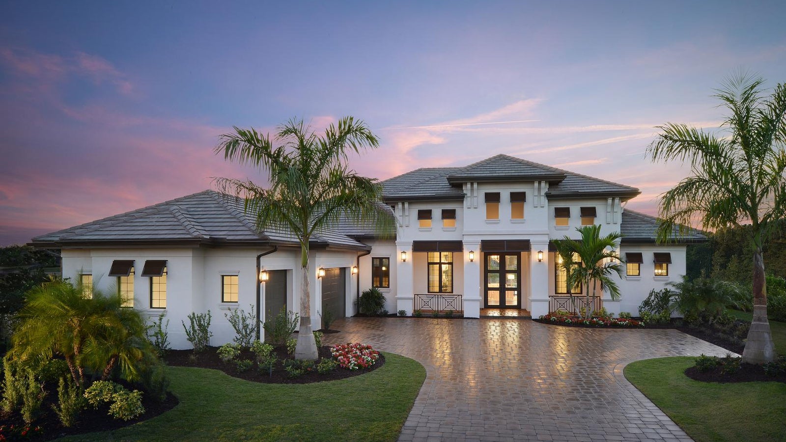 The Stella at Quail West in Naples Florida (Elevation B)
